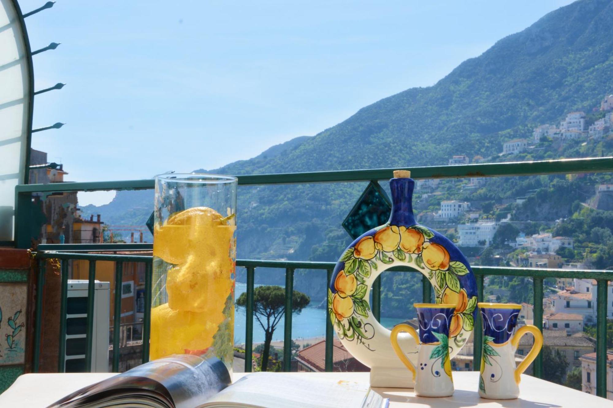 Apartmán Panoramic Flat Amalfi Coast - Sea View 1 Vietri Exteriér fotografie