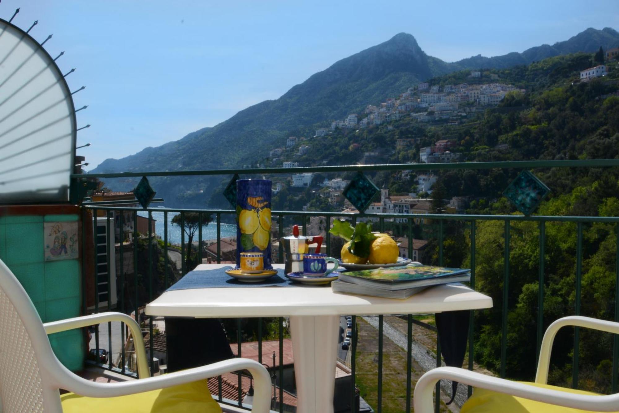 Apartmán Panoramic Flat Amalfi Coast - Sea View 1 Vietri Exteriér fotografie