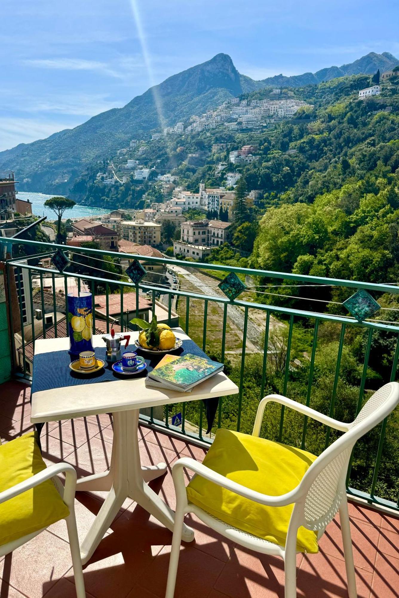Apartmán Panoramic Flat Amalfi Coast - Sea View 1 Vietri Exteriér fotografie