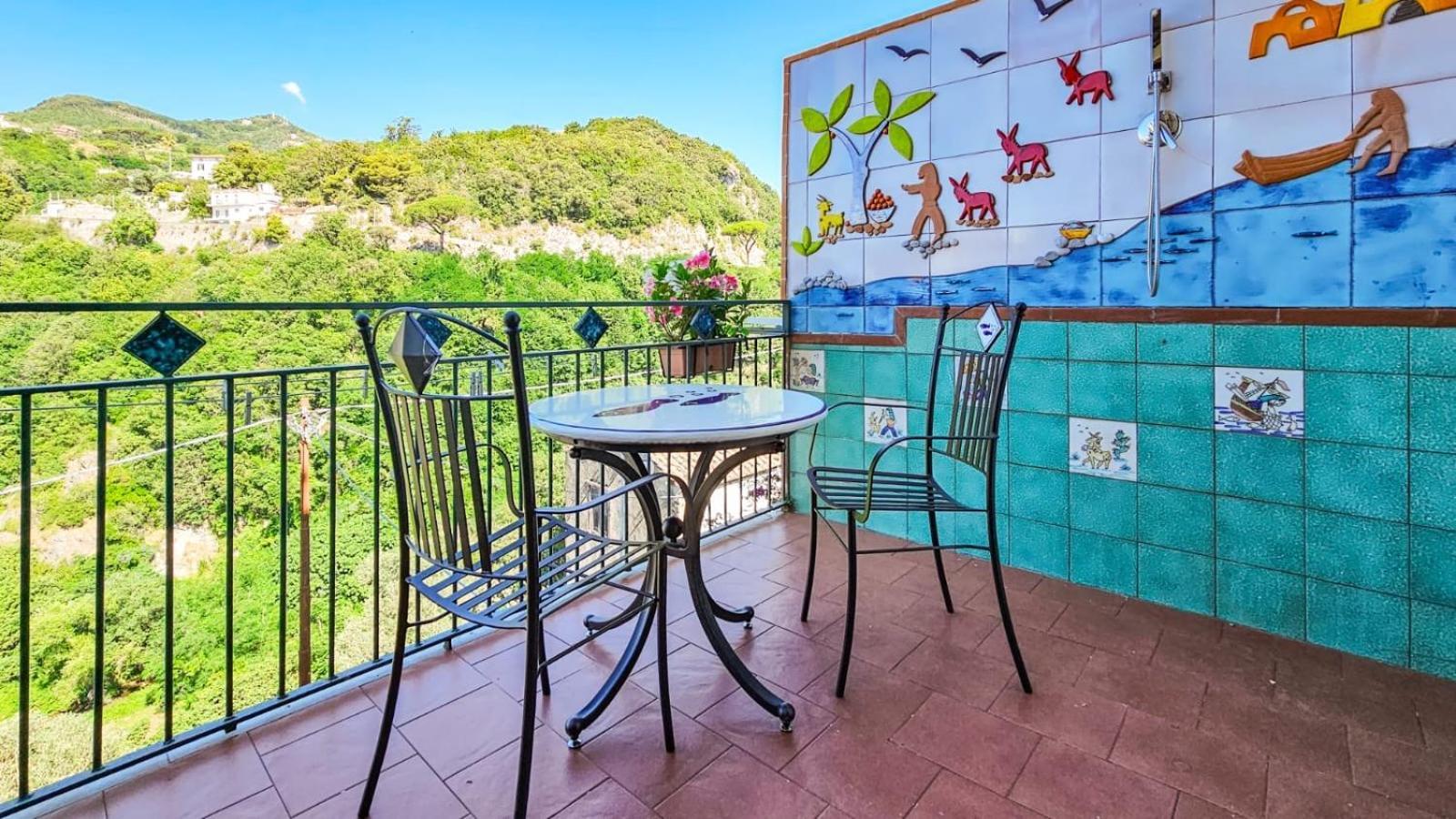 Apartmán Panoramic Flat Amalfi Coast - Sea View 1 Vietri Exteriér fotografie